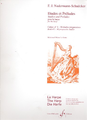 Etudes et Préludes vol.1  pour la harpe  