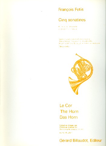 5 sonatines pour cor en fa&nbsp;&nbsp;et violoncelle (basson)&nbsp;&nbsp;