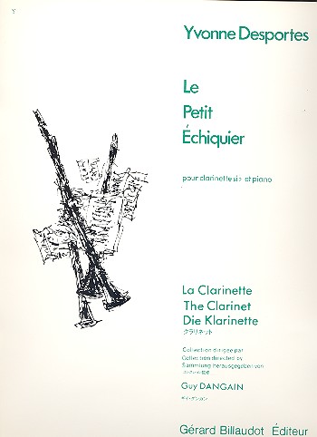 Le petit Echiquier pour&nbsp;&nbsp;clarinette et piano&nbsp;&nbsp;