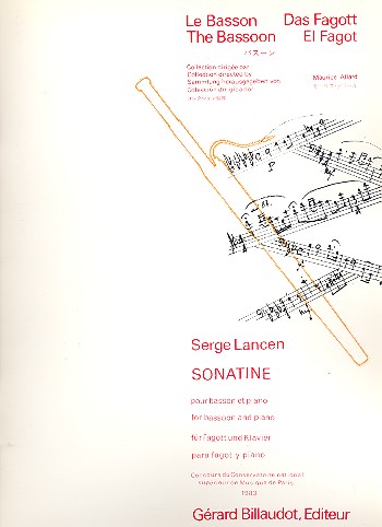 Sonatine  pour basson et piano  