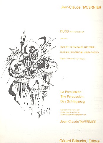 2 Duos vol.1 pour percussion  partition  