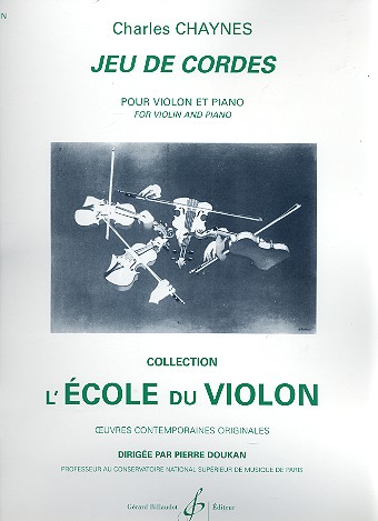 Jeu de cordes&nbsp;&nbsp;pour violon et piano&nbsp;&nbsp;