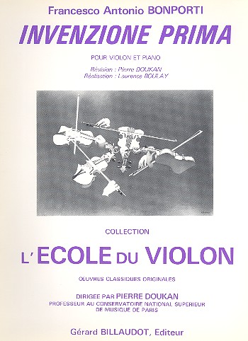 Invenzione prima  pour violon et piano  