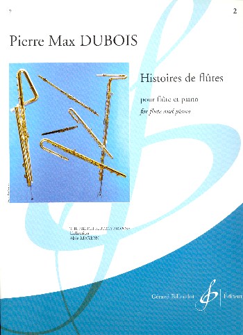 Histoires de flûtes vol.2  pour flûte et piano  