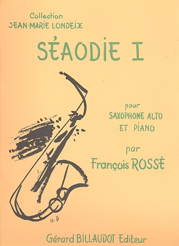 Séaodie 1 pour saxophone  alto et piano  