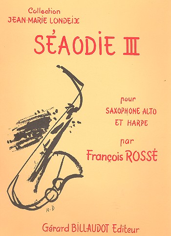 Séaodie III pour saxophone alto  et harpe  