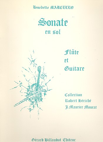 Sonate sol majeur&nbsp;&nbsp;pour flûte et guitare&nbsp;&nbsp;