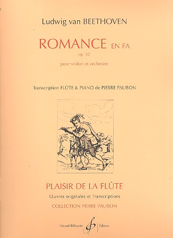 Romance fa majeur op.50&nbsp;&nbsp;pour flute et piano&nbsp;&nbsp;