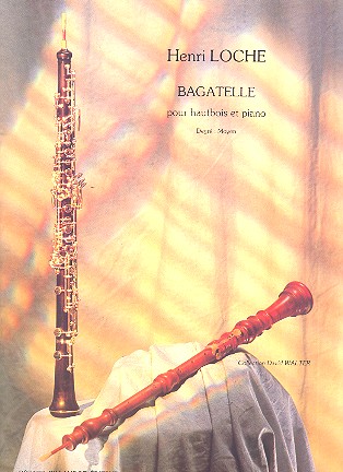 Bagatelle&nbsp;&nbsp;pour hautbois et piano&nbsp;&nbsp;