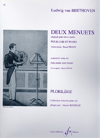 2 Menuets pour cor et piano    