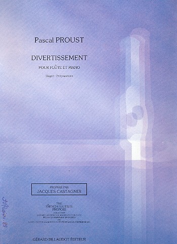 Divertissement pour flûte et piano&nbsp;&nbsp;&nbsp;&nbsp;