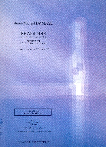Rhapsodie&nbsp;&nbsp;pour flûte et orchestre à cordes&nbsp;&nbsp;réduction pour flûte et piano