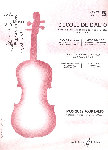 L'ecole de l'alto vol.5  pour alto  