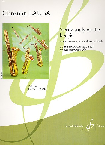 Steady Study on the Boogie:&nbsp;&nbsp;pour saxophone alto&nbsp;&nbsp;