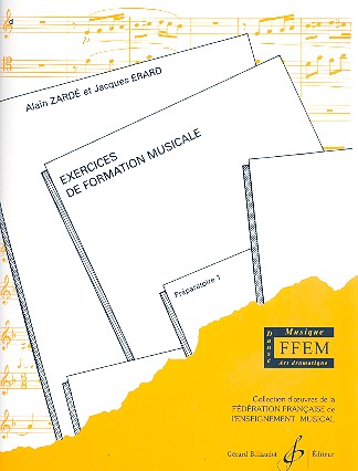 Exercices de Formation musicale&nbsp;&nbsp;Préparatoire 1&nbsp;&nbsp;
