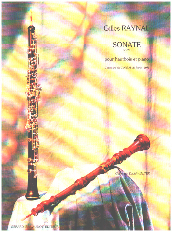 Sonate op.21&nbsp;&nbsp;pour hautbois et piano&nbsp;&nbsp;