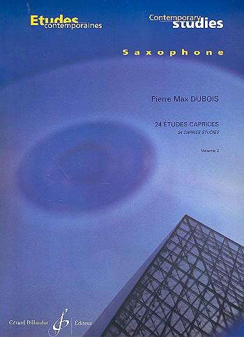 24 études caprices vol.2  pour saxophone  
