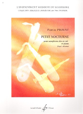 Petit nocturne&nbsp;&nbsp;pour saxophone alto et piano&nbsp;&nbsp;