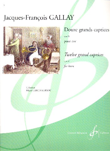 12 Grands Caprices op.32 pour cor    