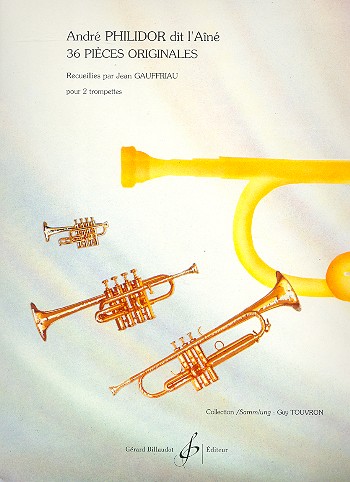 36 Pièces originales  pour 2 trompettes  partition