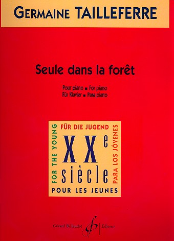 Seule dans la forêt&nbsp;&nbsp;pour piano&nbsp;&nbsp;