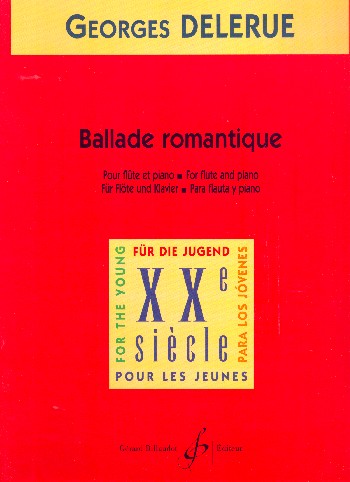 Ballade romantique&nbsp;&nbsp;pour flûte et piano&nbsp;&nbsp;