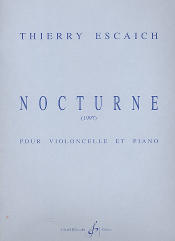 Nocturne&nbsp;&nbsp;pour violoncelle et piano&nbsp;&nbsp;