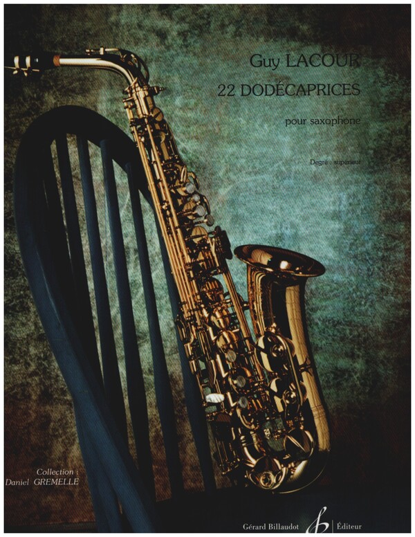 22 Dodécaprices  pour saxophone  