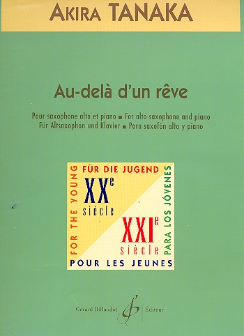 Au-delà d'un rêve&nbsp;&nbsp;pour saxophone alto et piano&nbsp;&nbsp;