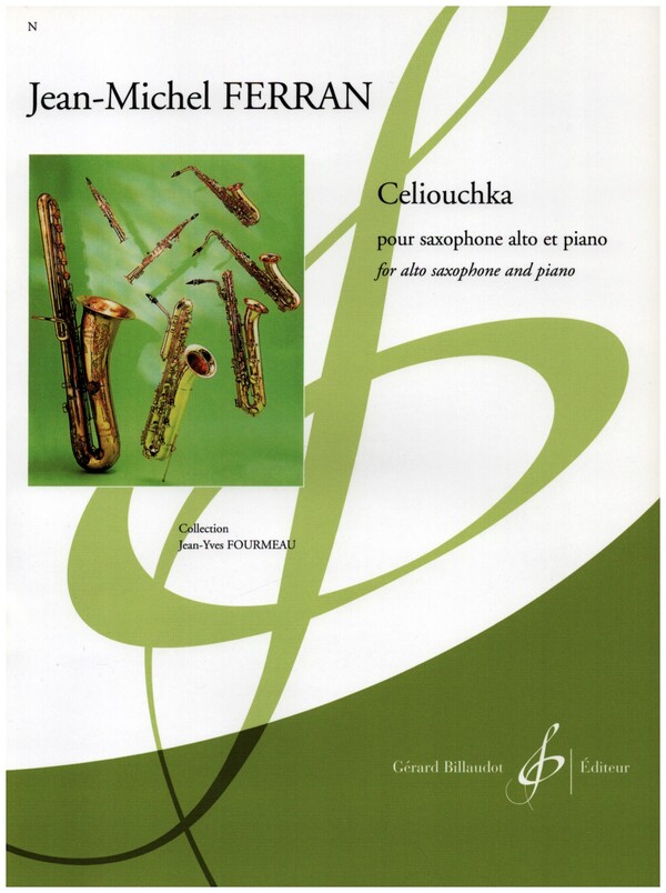 Celiouchka&nbsp;&nbsp;pour saxophone alto et piano&nbsp;&nbsp;