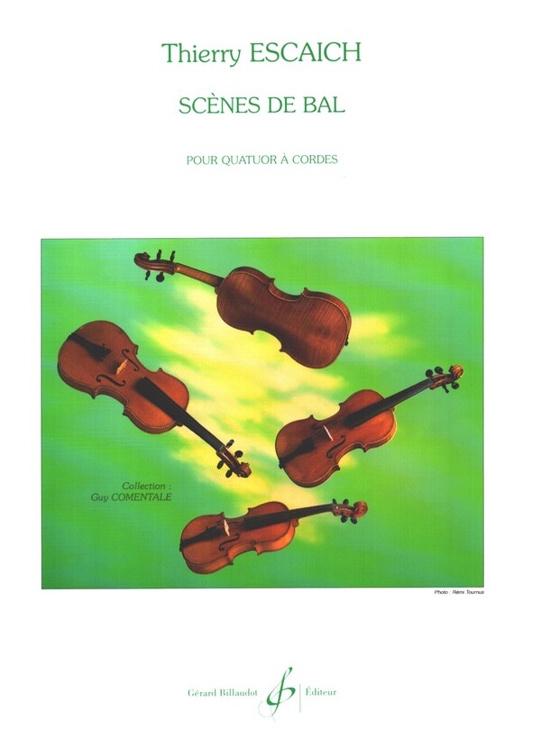 Scènes de Bal&nbsp;&nbsp;pour quatuor à cordes&nbsp;&nbsp;partition et parties