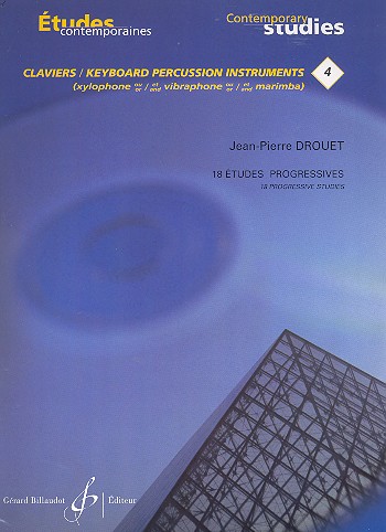 18 Études progressives vol.4&nbsp;&nbsp;pour xylophone ou vibraphone ou marimba&nbsp;&nbsp;