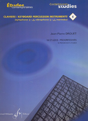 18 Études progressives vol.5&nbsp;&nbsp;pour xylophone ou vibraphone ou marimba&nbsp;&nbsp;