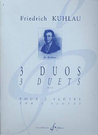3 duos op.81 pour 2 flutes    