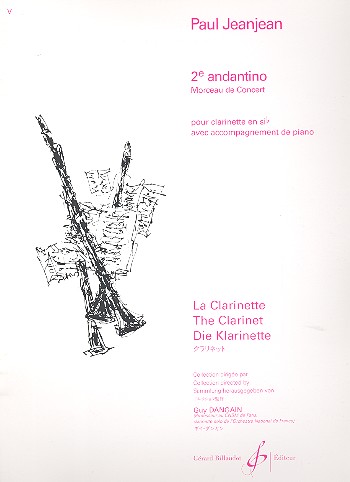 Andantino no.2  pour clarinette et piano  