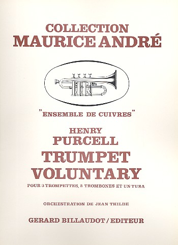 Trumpet voluntary&nbsp;&nbsp;pour 3 trompettes, 3 trombones et tuba&nbsp;&nbsp;partition et parties