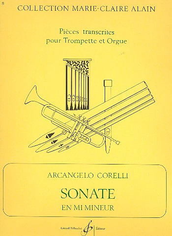 Sonate en mi mineur  pour trompette et orgue  
