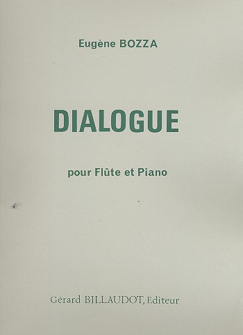 Dialogue&nbsp;&nbsp;pour flute et piano&nbsp;&nbsp;