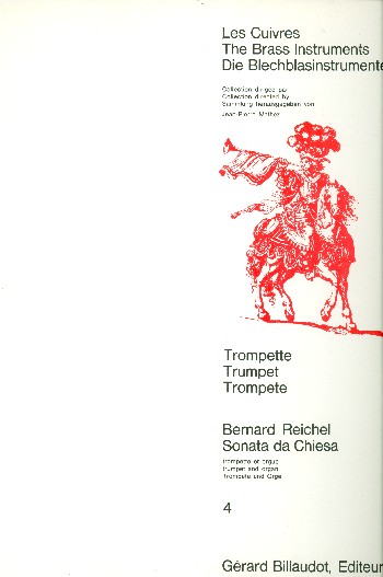 Sonata da chiesa&nbsp;&nbsp;pour trompette et orgue&nbsp;&nbsp;