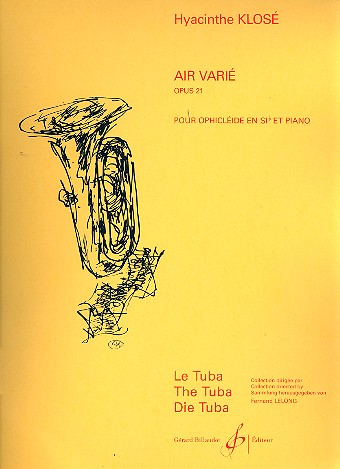 Air varié op.21 pour ophicléide  et piano  