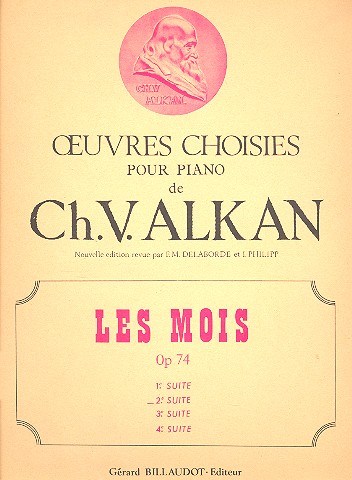 Les Mois op. 74 Suite No.2   pour piano  