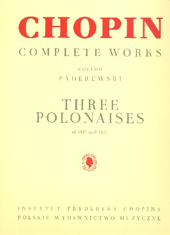 3 Polonaises  for piano  