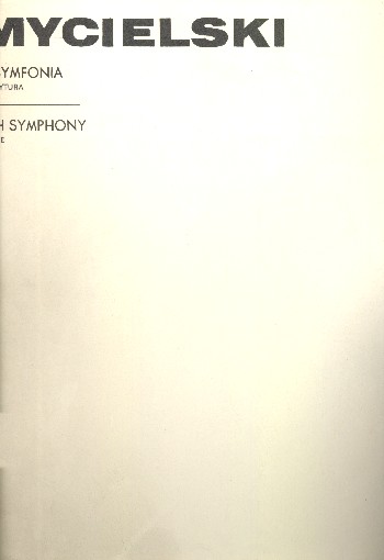 Symphony no.5&nbsp;&nbsp;for orchestra&nbsp;&nbsp;score