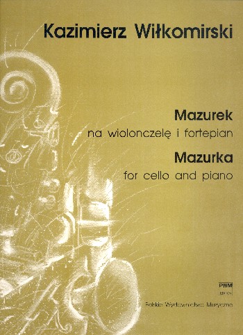 Mazurka  for violoncello and piano  