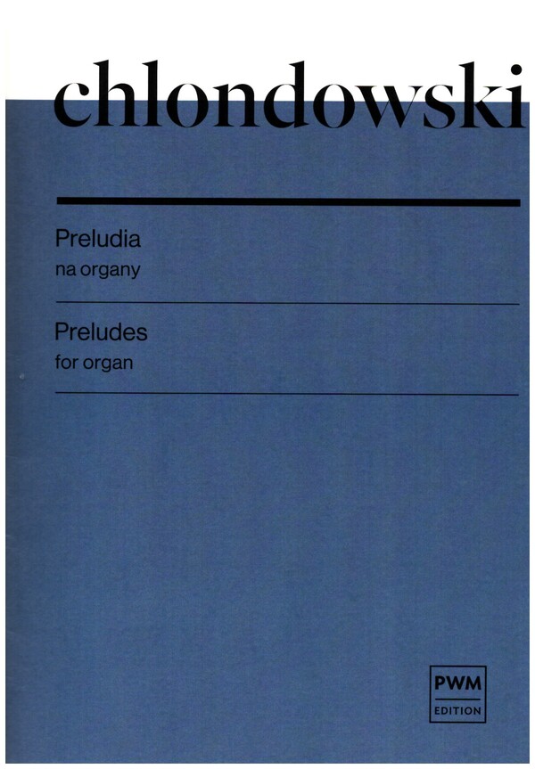Preludes&nbsp;&nbsp;for organ&nbsp;&nbsp;