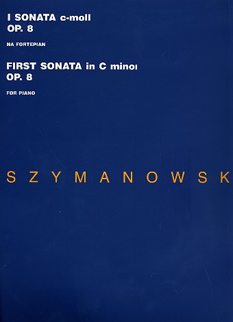 Sonate c-Moll Nr.1 op.8&nbsp;&nbsp;für Klavier&nbsp;&nbsp;