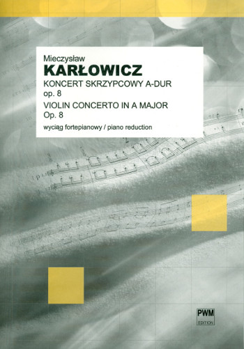 Concert A major op.8 for violin and  orchestra for violin and piano  