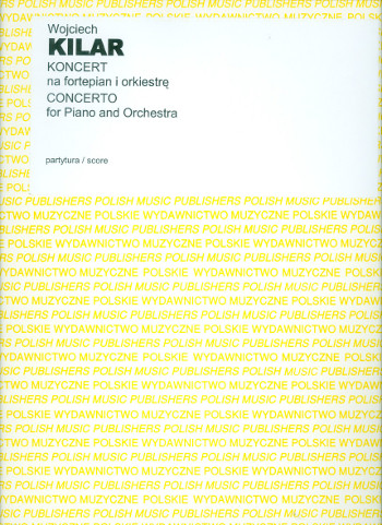Concerto  for piano and orchestra  score