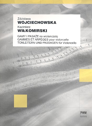Tonleitern und Passagen  für Violoncello  