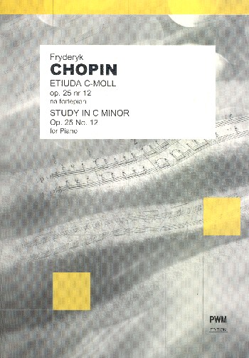Etude in c Minor op.25,12  for piano  